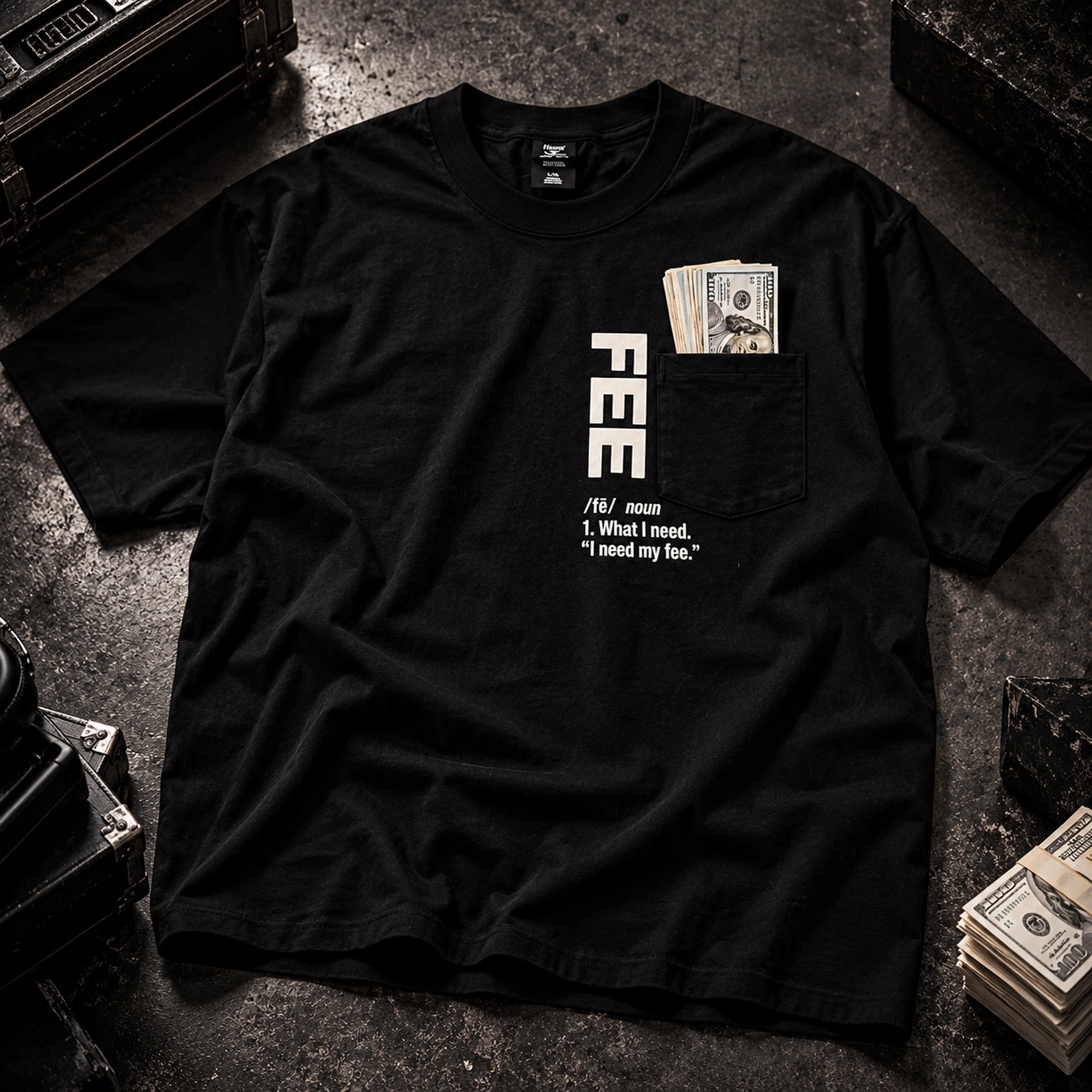 1Fee Dictionary Pocket Tee